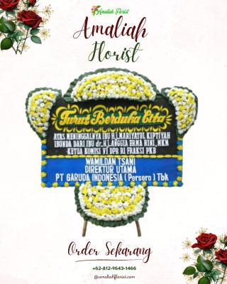 Papan Bunga Duka di Kemiling Permai