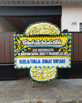 Papan Bunga Duka di Kemiling Permai