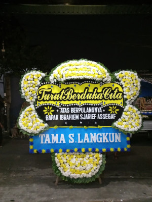 Papan Bunga Duka di Kemiling Permai