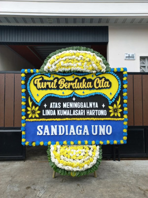 Papan Bunga Duka di Kemiling Permai