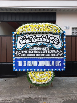 Papan Bunga Duka di Kemiling Permai